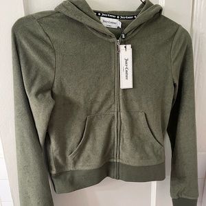 Juicy couture Terry Logo Hoodie & Shorts Tracksuit